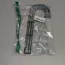 Operitacx 2 Pcs Wire Wreath Frame, 12 Inch J Shaped Metal Wreath Form for Crafts & Floral, Wedding, Christmas Front Door Decoration Home Party DIY Crafts Supplies