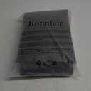 Konnfeir Half Car Cover All Weather Car Body Cover for All Season Sunshade Cover Snow Cover Waterproof 210T Polyester with Cotton (Fit Hatchback)