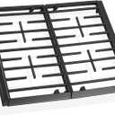 Allstare W11394363 Burner Grate Kit Replacement Parts for Whirlpool Stove Parts Grate WPW10447923 WFG515S0ES0 Whirlpool Gas Range Cooktop Parts Cast Iron Surface Burner Cooking Grate Rack 1 Set