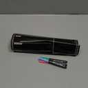 Cinch! 16x12-Inch Chalkboard Weekly Menu - Magnetic Meal Planner Board for Refrigerator - Reusable Black Menu Board with 3 Neon Liquid Chalk Markers - Weekly Food Planner for Kitchen Organization