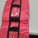 Beauty Bag for Dancer Dance Competition Accessory Storage Bag with Mirror for Multiple Cosmetic, Hair Accessories, Earrings, Gloves and Hair Pins