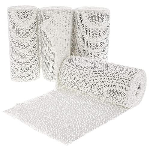 30 PCs Plaster Cloth Rolls for Belly Casting 6 in x 15 ft - Gauze Bandages for Mask Making - Wrap Strips for Paper Mache Paste Sculptures - Arts and Crafts
