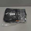 Large capacity lunch bag, square incubator, thickened aluminum foil outdoor insulation bag (Black size 34 * 25 * 26cm)