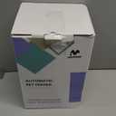 IMIPAW Automatic Cat Feeders, 3L Timed Cat Dry Food Dispenser with Desiccant Bags, Dual Power Supply, Programmable Portion Size, 6 Meals, 20 Portions Per Day, Auto Pet Feeder for Cats and Small Dogs (White)