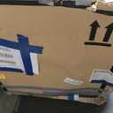 Medline Comfortable Folding Wheelchair with Swing-Back Desk-Length Arms and Swing-Away Footrests, 18”W x 16X”D Seat