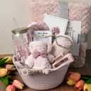 Newwiee 12 Pcs New Mom Package After Baby New Mom Gifts Set After Birth Baby Shower Gift Set Postpartum Essentials for Mother Kit Pregnancy Gifts for First-time Mothers, Mommy