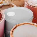 iplusmile 1.88 Inch Bucket Lid with Pull Ring Set of 20 Drum Bung Caps for 20L 25L 30L Chemical Storage and Oil Drum Seal Plugs