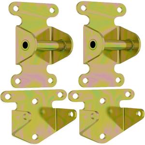 SBC/BBC Frame and Motor Mount Kit - Chevy V8 Solid Steel Frame Mounts Motor Mounts for SBC 283 327 350 400 Small & Big Block Chevy Engines Off Road Racing