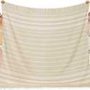 Oversized Turkish Beach Towel Blanket XXL Cotton Sandproof Towels Boho Woven Extra Large Big Sand Free Giant Throw Blankets Huge Quilt XL Picnic Camping Necessities Cloud For Adult Gifts Beige (XXL(85x75 IN,215x190 CM))