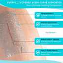 MedVance Silicone Tape Medical, Perforated Surgical Tape Sensitive Skin, Waterproof Tape for Skin, Medical Tape for Wound Care, Eyelash Tape, Gentle Skin Tape, 1" Width (3 Pack, 54 Inches)