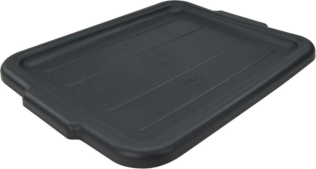 Winco Heavy Duty Bus Box Lid for Winco PLW Series, Black
