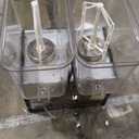 VEVOR Commercial Beverage Dispenser, 2 Tanks 18 L / 19 QT Per Tank Juice Dispenser, 370W Stainless Steel Ice Tea Drink Machine with 45F-54F Cooling Temperature, for Cold Drink Restaurant Bar Party