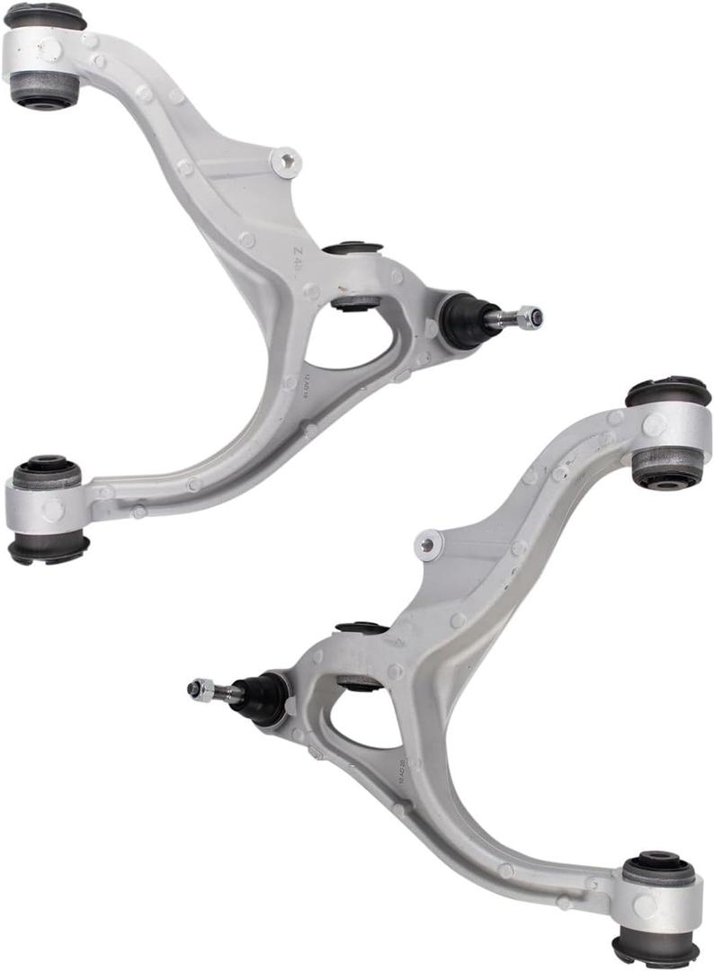 TRQ Front Lower Driver and Passenger Side Control Arm and Ball Joint Set 2 Piece Compatible with 06-10 Dodge Ram 1500 4WD 11-18 Ram 1500 4WD 14-18 1500 RWD 19-22 1500 Classic 4WD