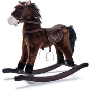 Joon Rocking Horse Pony, Dark Brown