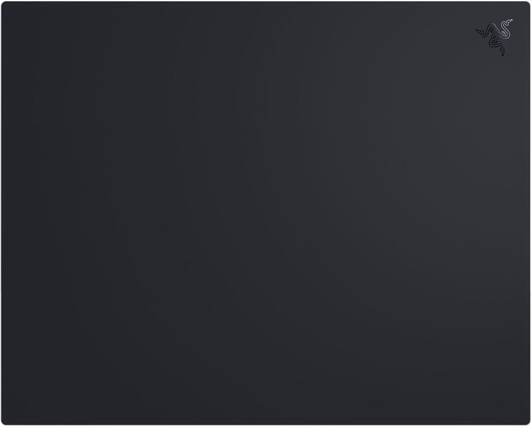 Razer Atlas Pro, Tempered Glass Gaming Mouse Mat, Ultra-Thin 1.9mm, Black, 19.7L x 18.9W inches