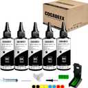 COCADEEX 500ml Black Dye Ink Kit Compatible with Canon PG-285XL PG-285 Ink Cartridges,Work with TS7720 TS7722 TR7820 Printer