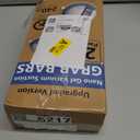 2 Pack Grab Bars for Shower Handle, Elderly Assistance Products, Seniors Removable Bar Safety, Suction Cup Handles for Bathtubs and Showers/Bathroom/Walls, Heavy Duty Handrails Grip,No Drilling Sliver