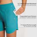 baleaf Women's 3"/5"/7"/9" High Waisted Swim Board Shorts Quick Dry Swimsuits Bottoms Trunks with Pockets (XL)