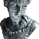 Halloween Character Decoration Sculpture, Vintage Simple Art,Decorations Applicable Home,Living Room,Bedroom,Office Desk Table Indoor,Halloween Party Decorations Statue (10inch, Ms.)