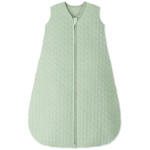 Baby Sleep Sack 18-24 Months 1.0 Tog Baby Wearable Blanket Cotton Sleeping Sack Quilted Baby Sleep Bag with 2-Way Zipper for Toddler Infant Green XL