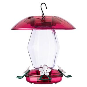 Hiatt Manufacturing HIATT38139 Jubilee Red 20oz Hummingbird Feeder (Without Flowers)