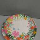 Gatherfun Tropical Luau Party Supplies Kit for 76 Count- Aloha Hawaiian Party Decorations with Disposable Paper Plates| BBQs & Summer party (9)