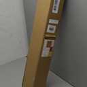 UNISHADES Cordless Bamboo Roman Shades for Windows, Blinds Size (26.5" W 48" H) Colour (Highfield Teak)