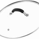 15 Inch Tempered Glass Lid for Lodge Skillets, Dutch Ovens & Pans - Universal Fit for 15 Inch Cookware - Oven & Dishwasher Safe up to 400°F - with Steam Vent & Ergonomic Handle