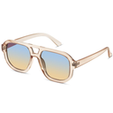 livho Trendy Polarized Square Aviator Sunglasses Women Men Square Eyewear Frame, Retro Sun Glasses for Women Men 2025 Shades