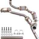 Exhaust Manifold Catalytic Converter Compatible with 2007 2008 2009 Jeep Wrangler 3.8L (EPA Compliant)