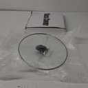 Oval 8 Quart Slow Cooker Glass Lid Fit for Crock Pot 8 Q Slow Cooker and Fit for Hamilton Beach 8q Glass Pot Lid, Slow Cooker Pot Lid Replacement Part, 1 Pack