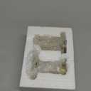 Cast Iron Taper Candle Holder Set of 2, Antique Brass Candlestick Holders Decorative Candle Stand, Tapered Candle Holders Tall Set for Wedding, Holiday, Home Decor, Christmas Decoration (Gold)