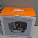 A10 Plus Portable Projector, 4K Hard Decoding, 1080P Native Resolution, Android 11 Smart OS, Dual Band Wi-Fi6 BT5.0, 300 ANSI Lumens, Auto Keystone Correction