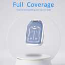 Key Fob Cover with Keychain for GMC Terrain Yukon Suburban Tahoe Acadia Sierra Silverado (5-blue)