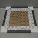 12x12 Wood Picture Frames for Wall Hanging or Tabletop,Diamond Painting Frame Baby Scan Picture Frames with 2 Mats Display 8x8 or 10x10 for Family Walls Decoration,Anniversary,Wedding,Christmas(Black)