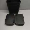 2 Pack 2.7 Gal Bathroom Trash Can with Lid, Automatic Trash Can Small Smart Garbage Can Touchless, Slim Motion Sensor Waterproof Plastic Trash Bins for Bedroom Office Kitchen Toilet Black