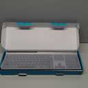 Samsers Wireless Keyboard and Mouse Combo, Ultra Slim Rechargeable Dual-Mode (Bluetooth 5.0x2 +2.4G) Silent Keyboard and Mouse Set, Multi-Device Full-Size Compact Design for MacOS/iOS/Android/Windows