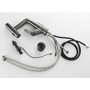 KBF-BF017 Kitchen Faucet with Pull Down Sprayer, Modern Single Handle Single Hole Stainless Steel Kitchen Sink Faucets 3 Modes