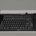 CHERRY Stream Keyboard TKL Wired USB TenKeyLess Compact Version without Number Pad. Silent Keystroke. Ideal for Office and Industrial Use. (Black)