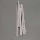 Delamu 56.7in Cord Hider, Cord Covers for Mini Wire on Wall, Paintable Cable Hider Wire Covers for Cords, Self-Adhesive Cable Cover Management, Easy Set-up Wires Hiders for TV, W0.55 H0.4in, White