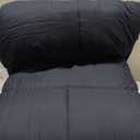 Sweet Home Collection Down Alternative Comforter All Season Warmth Luxurious Plush Loft Microfiber Fill Duvet Insert Bedding, Full, Navy