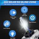 SOCAL-LED LIGHTING D3S 35W Xenon HID Headlight Bulbs - 60000K Crystal White - 66340 42403 42302 OEM High Low Beam Direct Replacement - Pack of 2