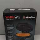 Mueller Heart 5 Waffle Maker, Waffle Iron, Adjustable Browning Control & Nonstick, Cool Touch Handle, Easy to Clean, Small Kitchen Appliances