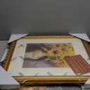 16x20 Gold Picture Frames Set of 2, Ornate Vintage 16 x 20 Photo Frames for Wall Decor or Tabletop Display, Gold Frames with Plexiglass, Display 11x14 Pictures with Mat or 16x20 without Mat for Antique Dco