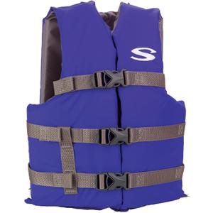 Stearns Kids Life Vest, USCG Approved Type III Life Jacket for Children Under 90lbs, Youth PFD for Boating, Swimming, Watersports, Pool, Beach, & More, Size: 50-90lbs