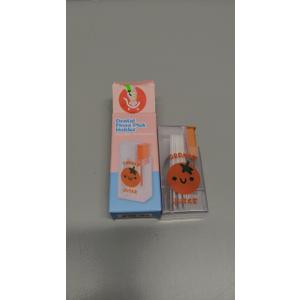 Orange Juice Dental Floss Pick Holder