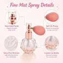 Body Glitter Spray Shimmering Sparkle Powder Makeup (Silver, Pink, Gold)