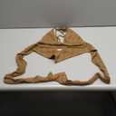 SOLY HUX Women's Deep V Neck Cut Out Halter Top Tie Backless Asymmetrical Hem Summer Tops (Plain Khaki)