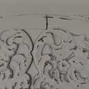 DI CA 12X35 Medallions Panel 3PC Set Art