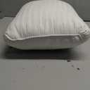 Toddler Pillow,13 x 18 Toddler Pillows for Sleeping,Machine Washable Kids Pillow, Perfect for Travel,Toddlers Cot(Not Included Pillowcase) (White Stripe Pillow Insert)